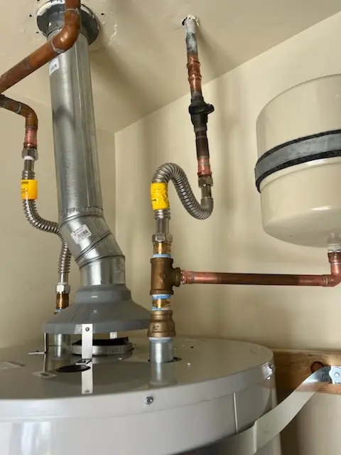 Water heater installation and plumbing repair in Park Hill